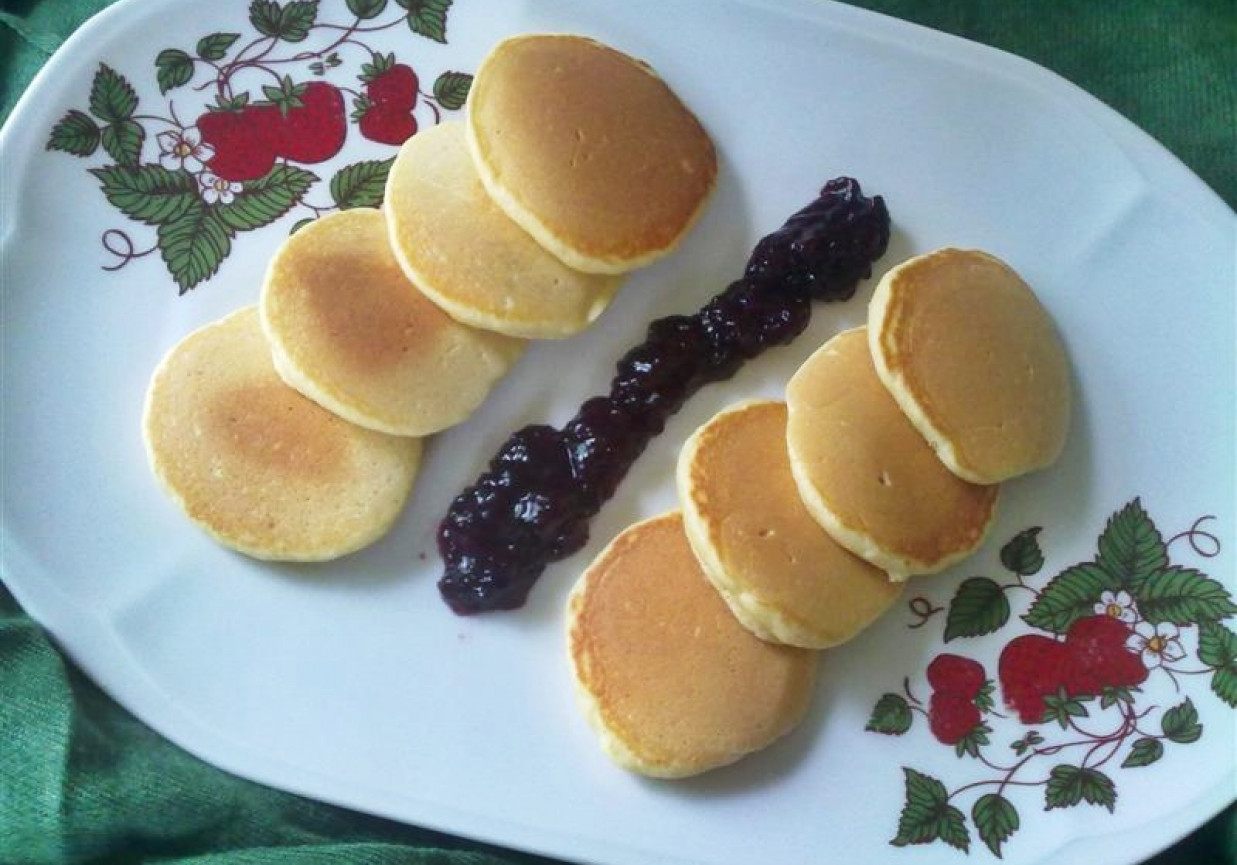 Mini pancakes cytrynowe foto