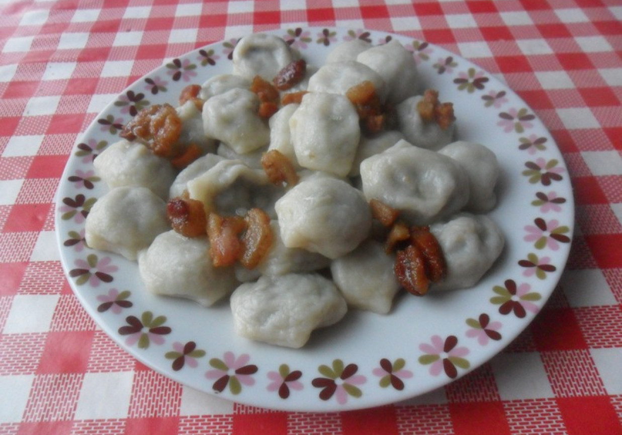 pierożki z kapustą i grzybami