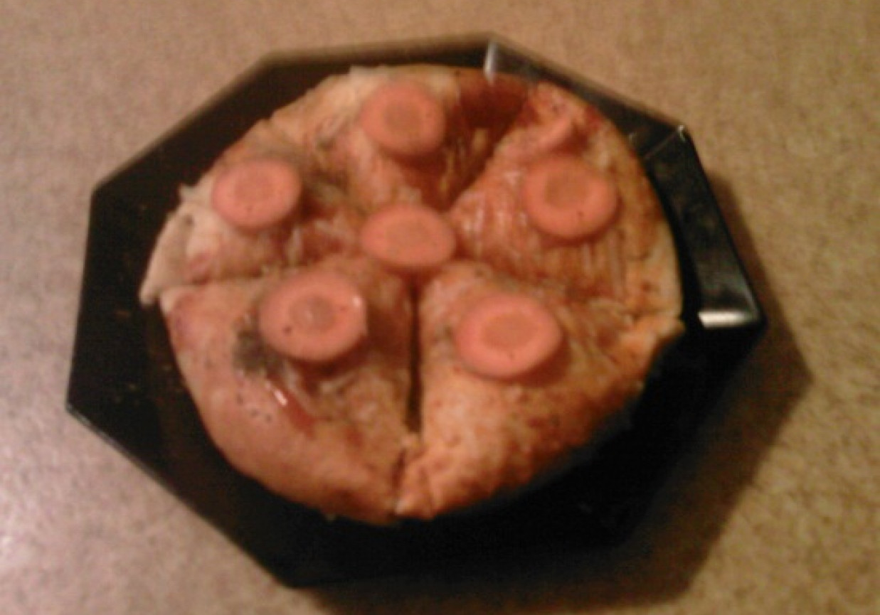 Mini pizze z marchewką foto
