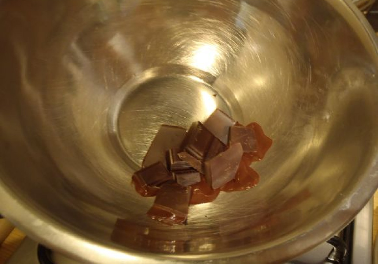 Mini serniczki z czekolada foto