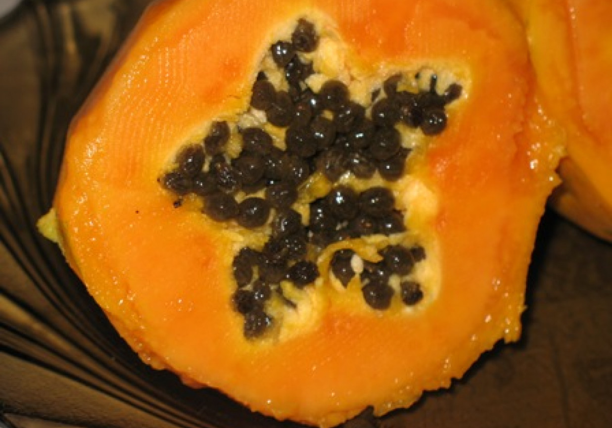 Mini serniczki z papają foto