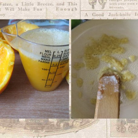 Krok 1 - Mini torcik z masą pomarańczową foto