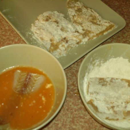 Krok 2 - Mintaj w cytrynowej panierce foto