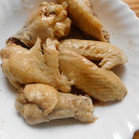 Krok 1 - Miodowe skrzydełka a'la KFC foto