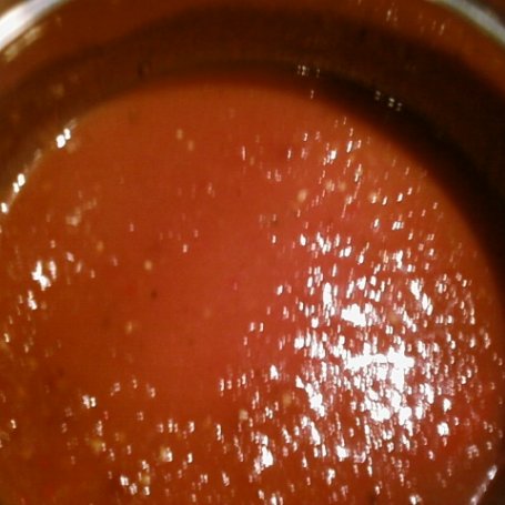 Krok 3 - Miruna w sosie pomidorowym z warzywami. foto