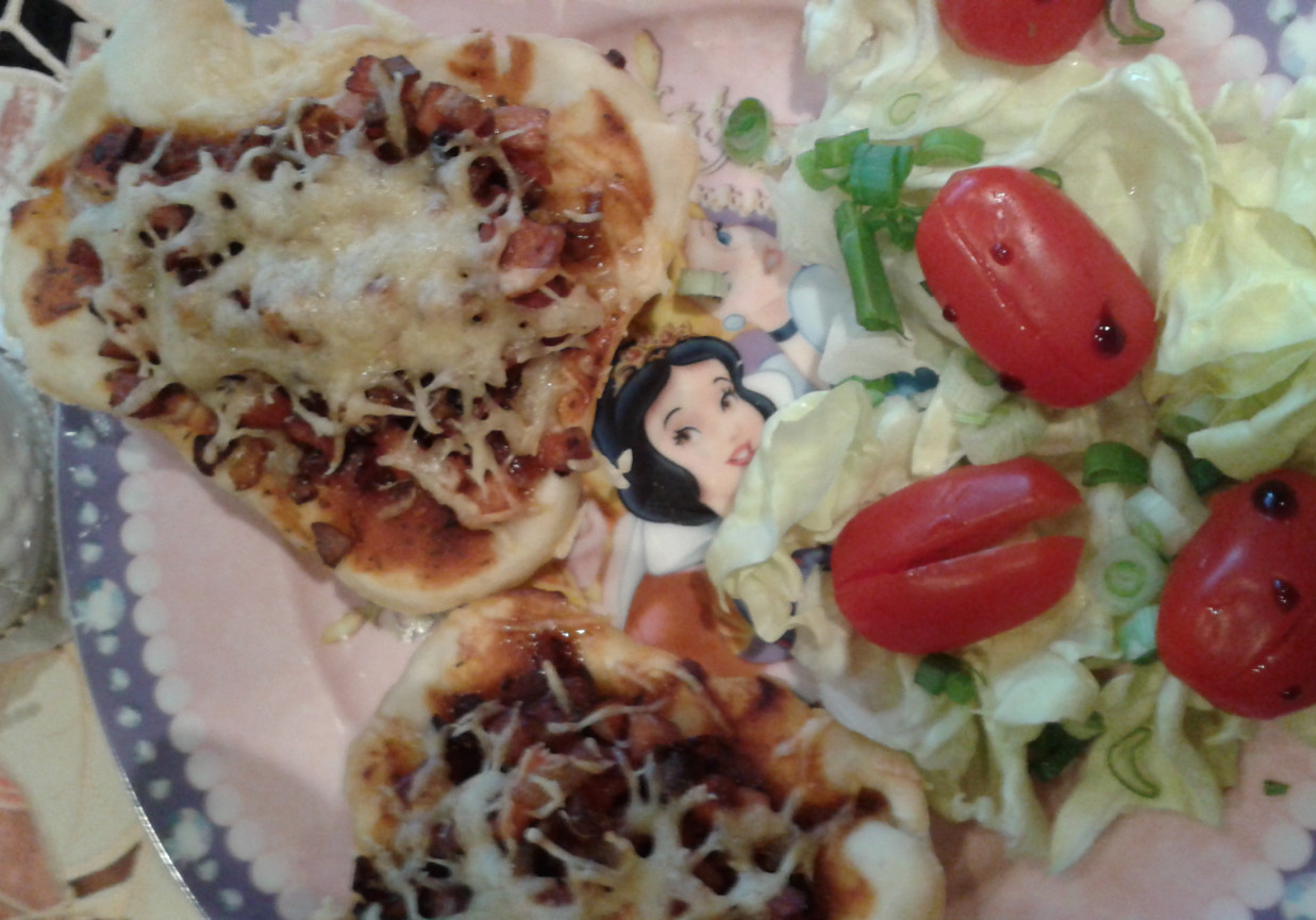 Misiowa pizza foto