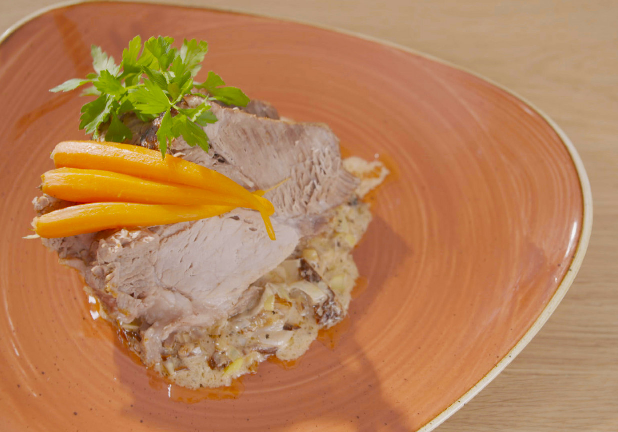 Mistrz Smaku poleca: Wieprzowina w sosie porowo-orzechowym, odc. 5 foto