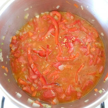 Krok 3 - Misz masz paprykowo-pomidorowy foto