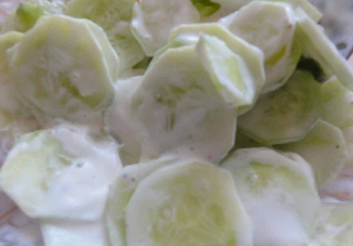 Mizeria ogórkowa foto