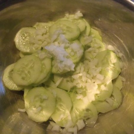 Krok 2 - Mizeria z jogurtem foto