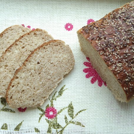 Krok 5 - Mleczny chleb pszenny na zakwasie żytnim foto