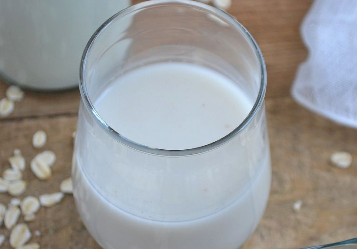 Mleko owsiane foto