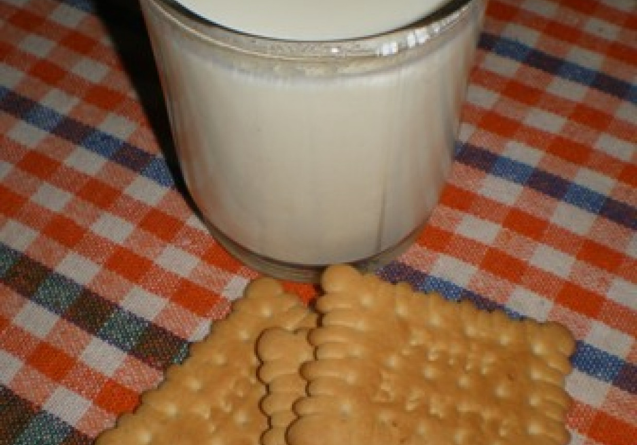 Mleko z miodem i wanilią foto
