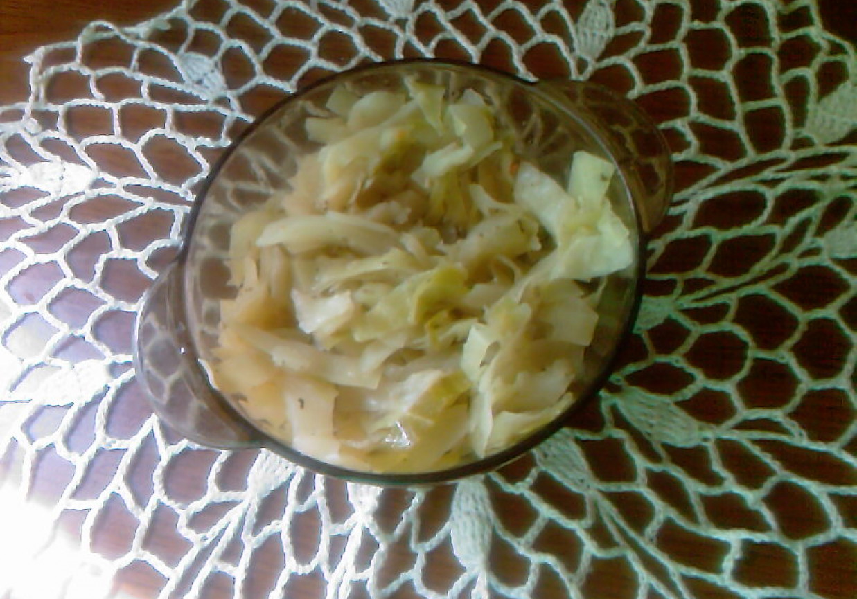 Młoda kapusta słodko-kwaśna foto