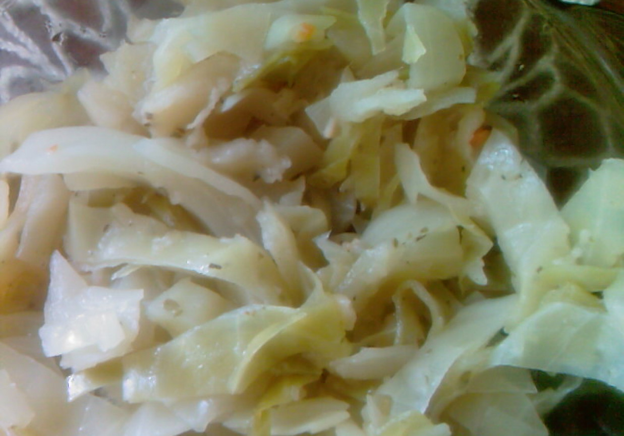 Młoda kapusta słodko-kwaśna foto