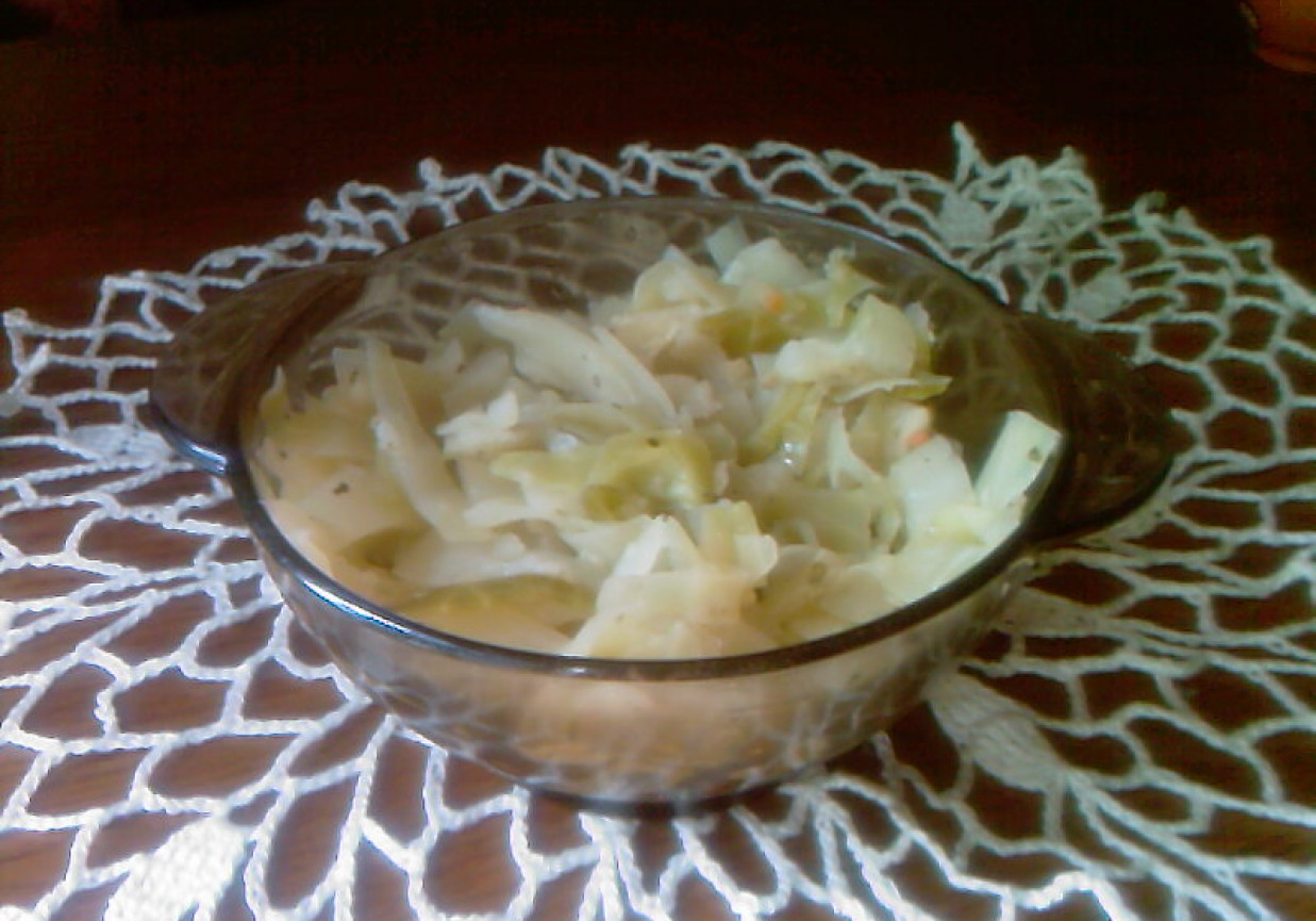 Młoda kapusta słodko-kwaśna foto