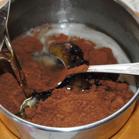 Krok 1 - Mocno czekoladowa granola foto