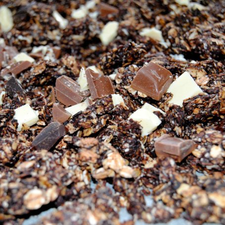 Krok 5 - Mocno czekoladowa granola foto