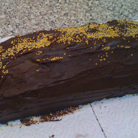 Krok 6 - Mocno czekoladowe ciasto cukiniowe foto