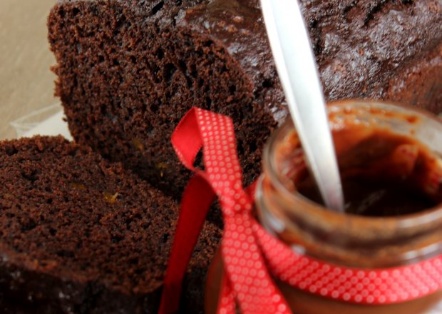 Fotografia przedstawiająca Mocno czekoladowe ciasto dyniowe