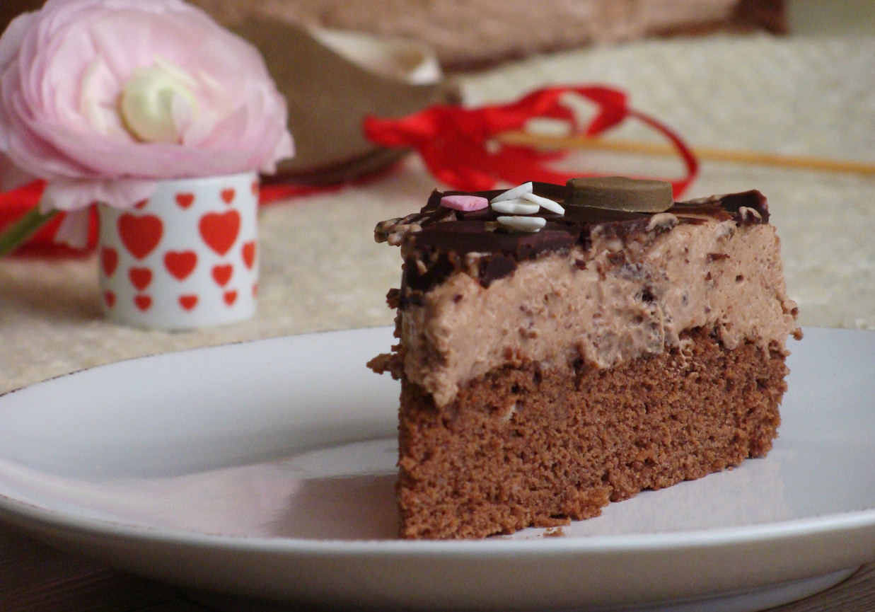 Mocno czekoladowe ciasto foto