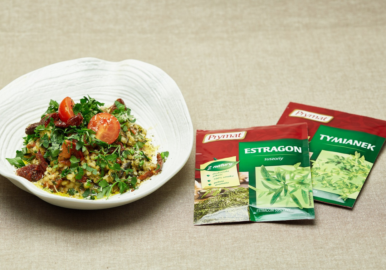 Mój przepis na….: Kaszotto z pieczarkami i pomidorami, odc. 30 foto