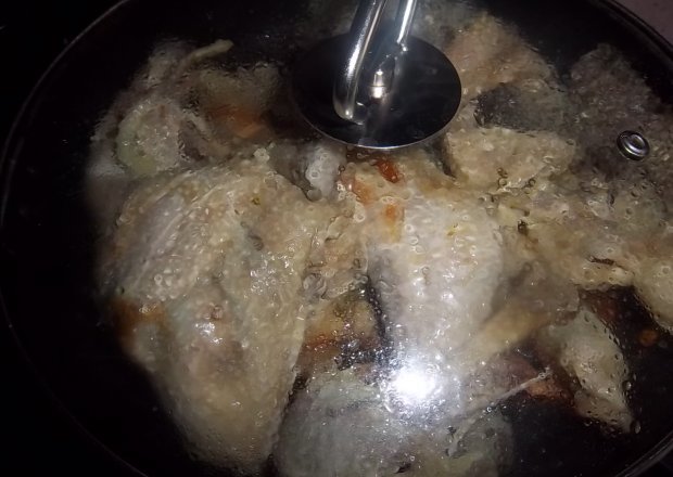 Fotografia przedstawiająca mój szybki kurczak na obiad