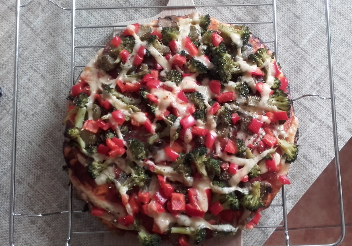 Moja kolorowa pizza foto