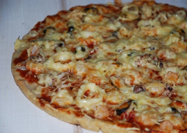 Fotografia przedstawiająca Moja pizza frutti di mare