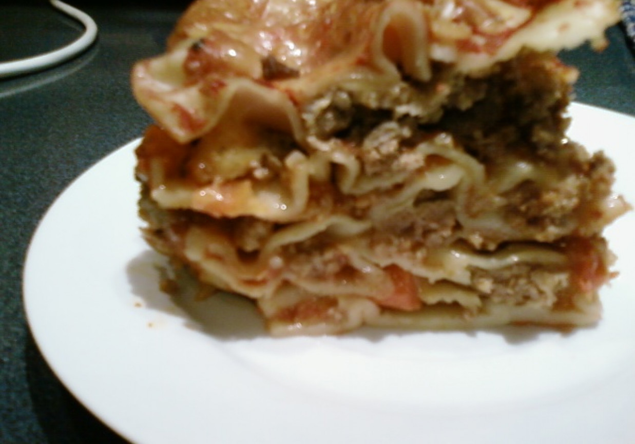 Moje lasagne foto