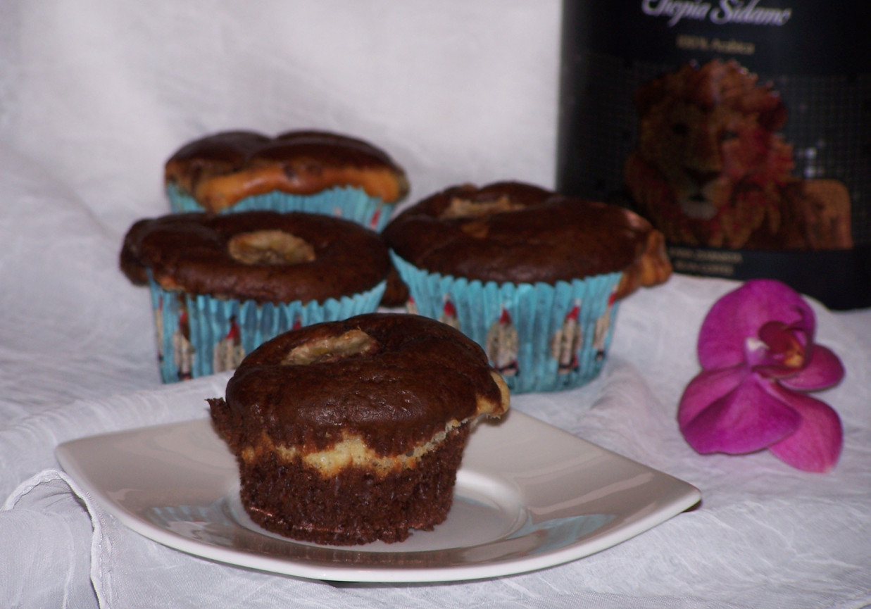 Moje pierwsze podejście, czyli czekoladowe muffinki z mascarpone :)` foto
