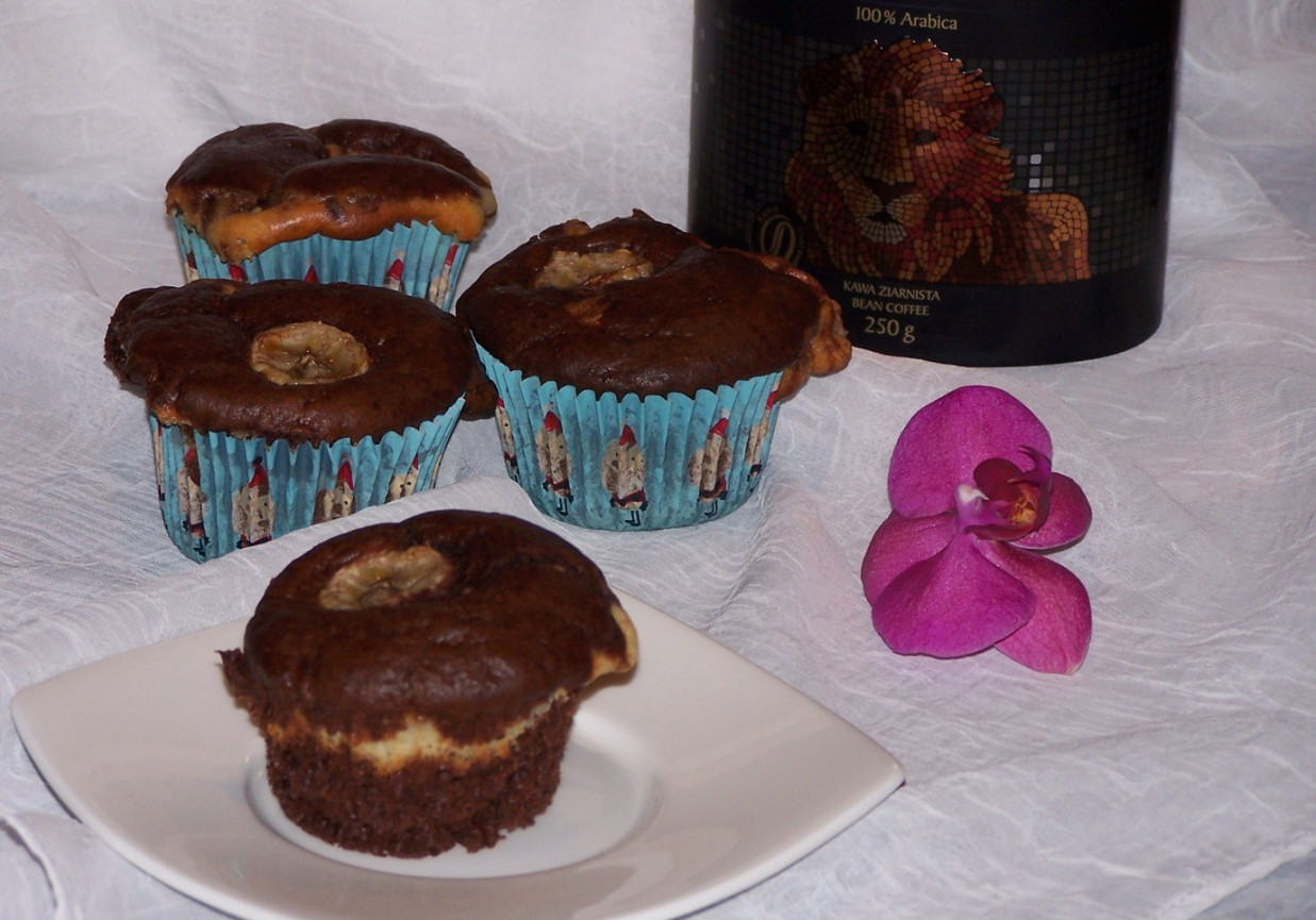 Moje pierwsze podejście, czyli czekoladowe muffinki z mascarpone :)` foto