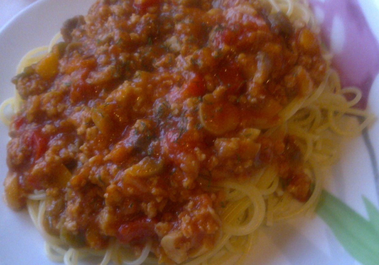 moje spaghetti bolognese foto