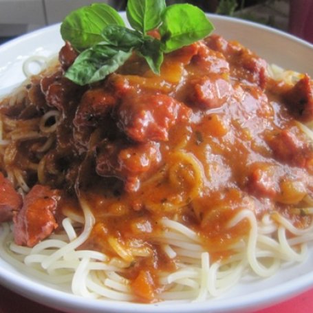 Krok 4 - Moje spaghetti bolognese foto