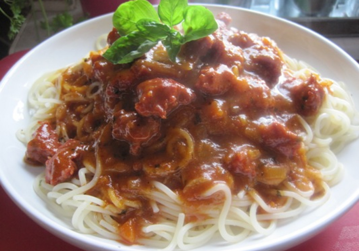 Moje spaghetti bolognese foto