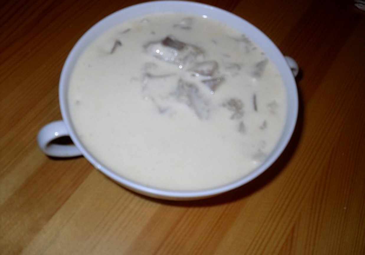 Moje ulubione maślaki w śmietanie foto