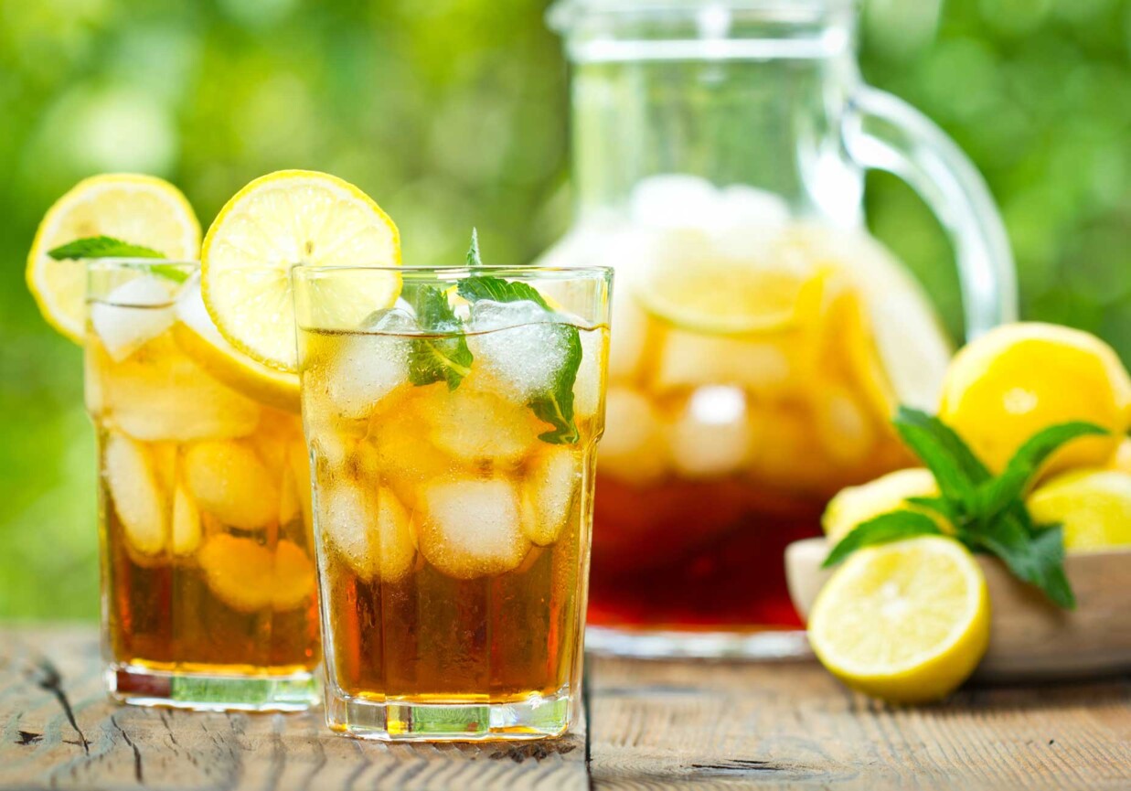 Mrożona herbata foto