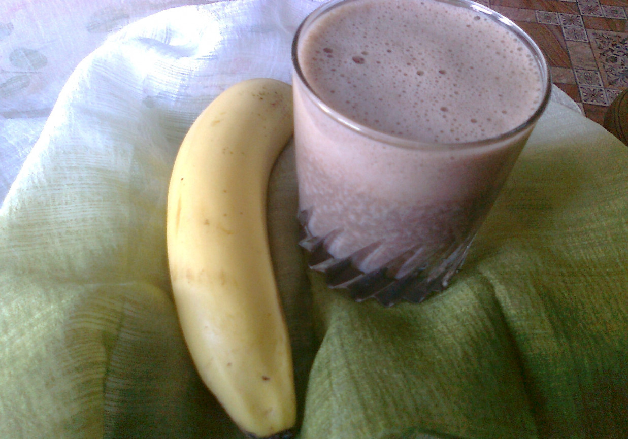 Mrożona kawa bananowa foto