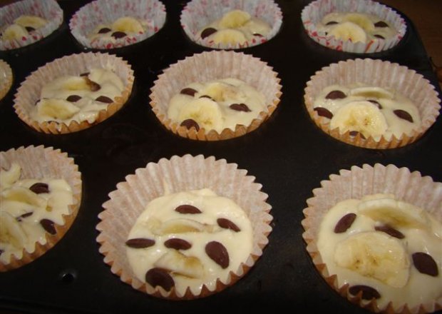 Fotografia przedstawiająca muffinki bananowe