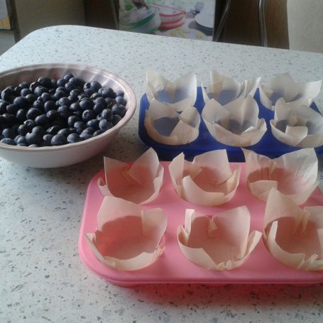 Krok 1 - Muffinki borówkowe foto
