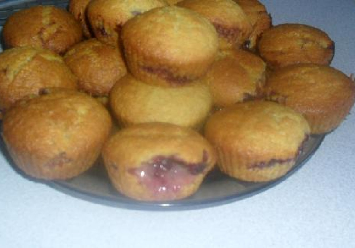 Muffinki cappucino z porzeczkami foto