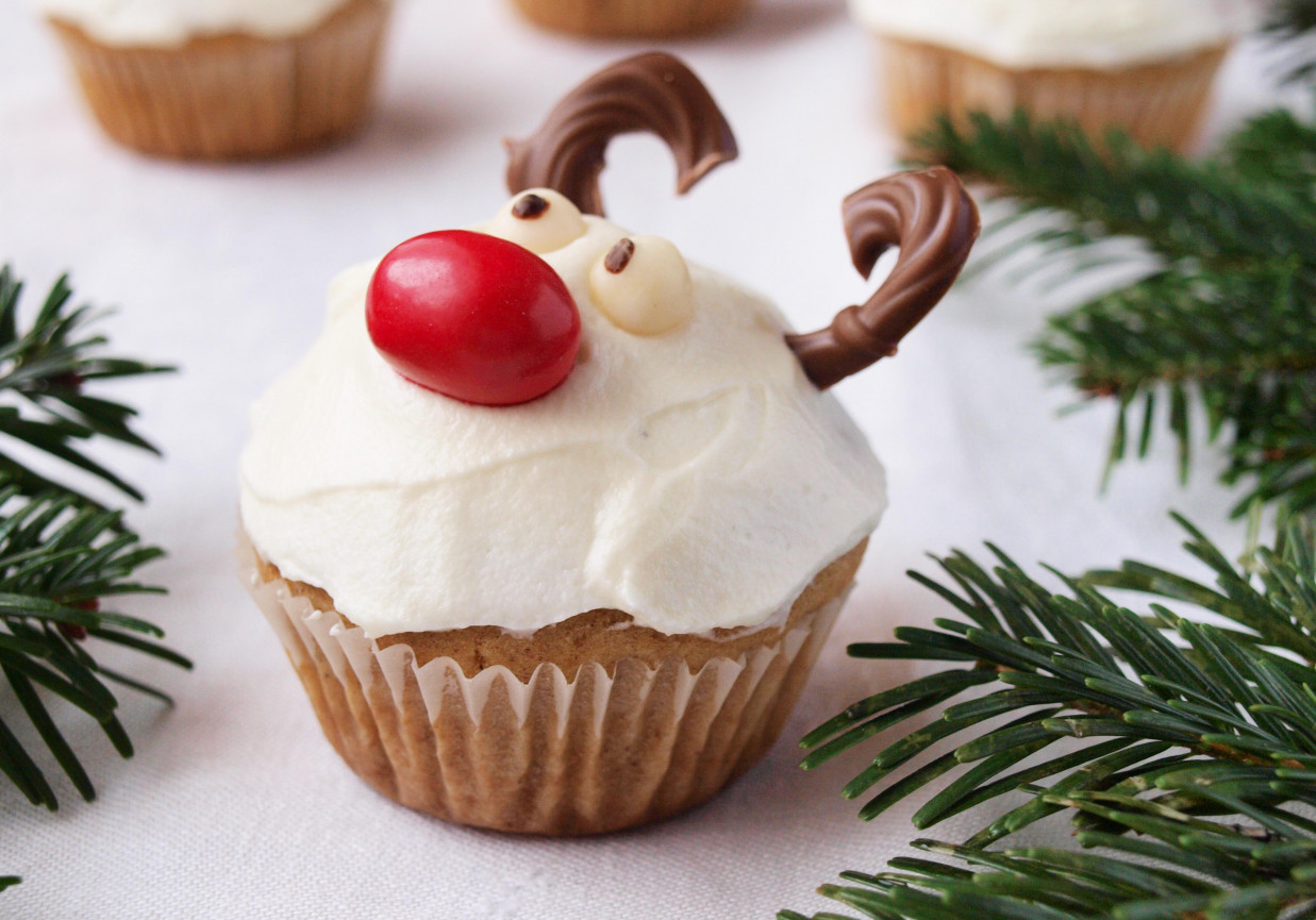 Muffinki renifery foto