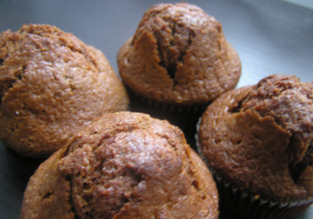 Muffinki cytrynowe z nutellą foto