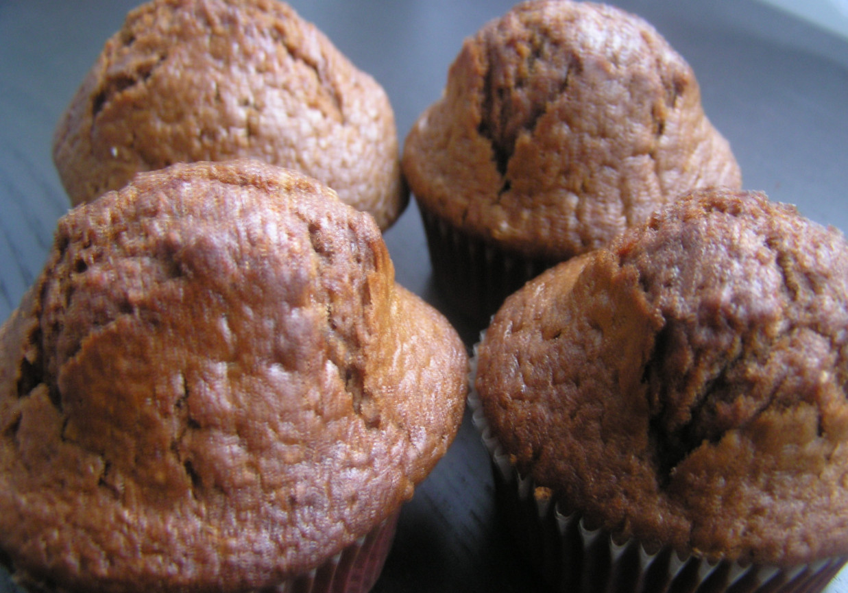 Muffinki cytrynowe z nutellą foto