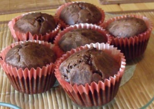 Fotografia przedstawiająca Muffinki czekoladowe z chili