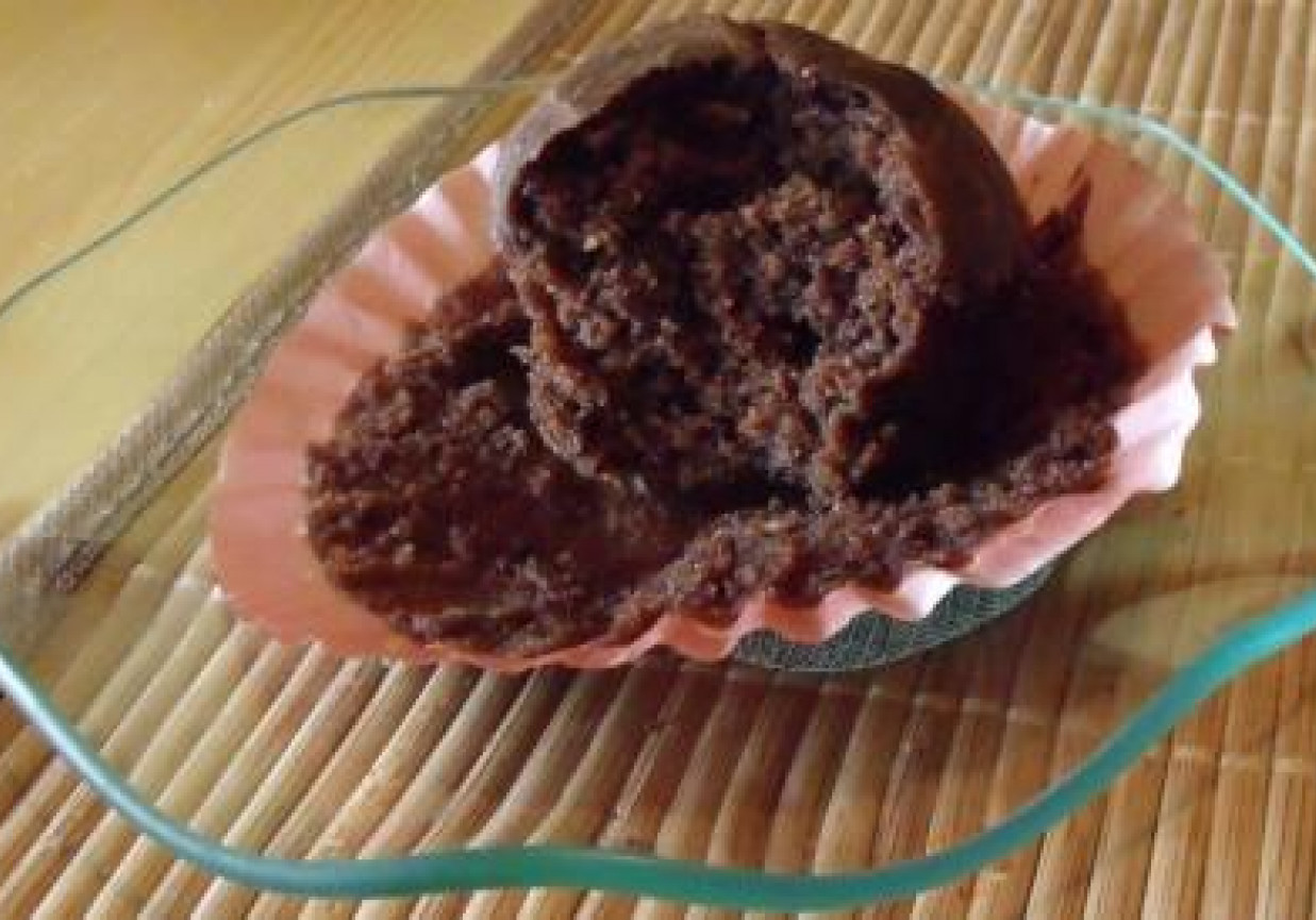 Muffinki czekoladowe z chili foto