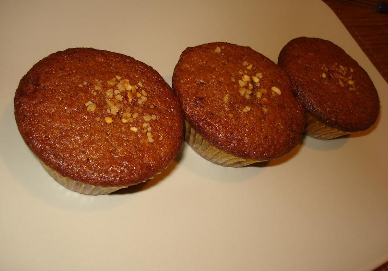 Muffinki czekoladowo- orzechowe foto