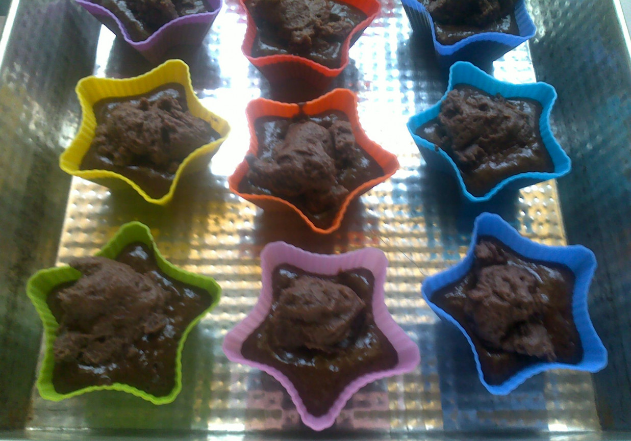 Muffinki czekoladowo-kawowe foto