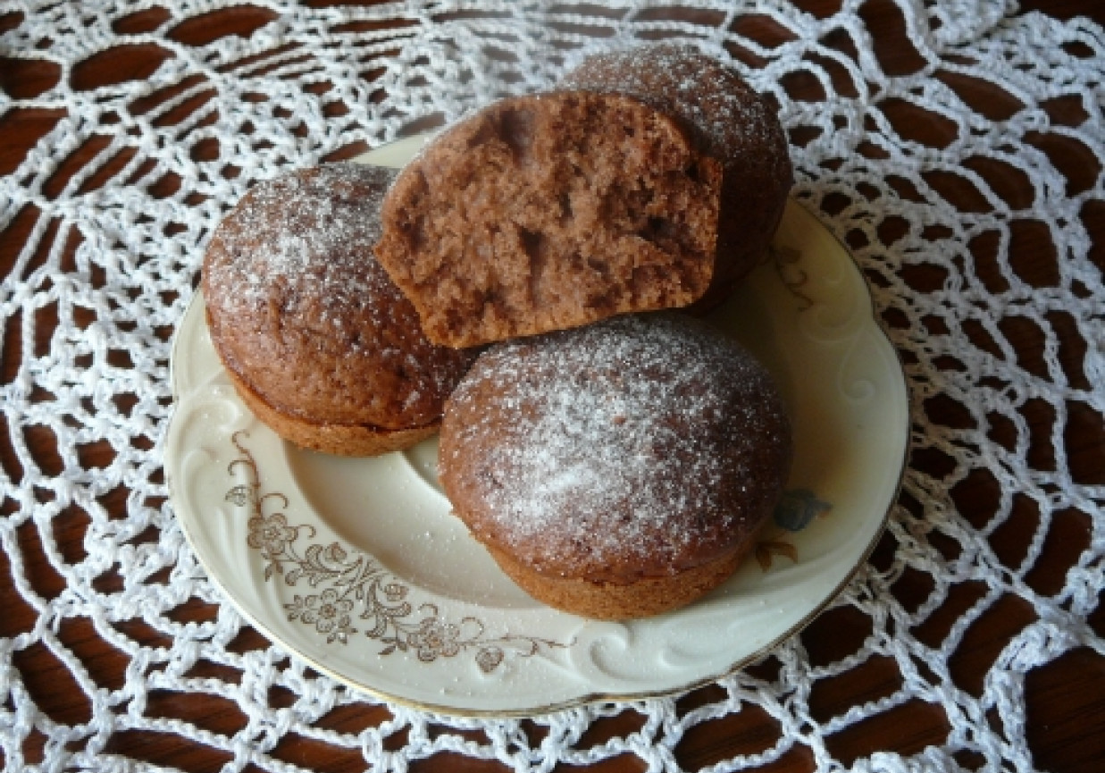 Muffinki czekoladowo-pomarańczowe foto
