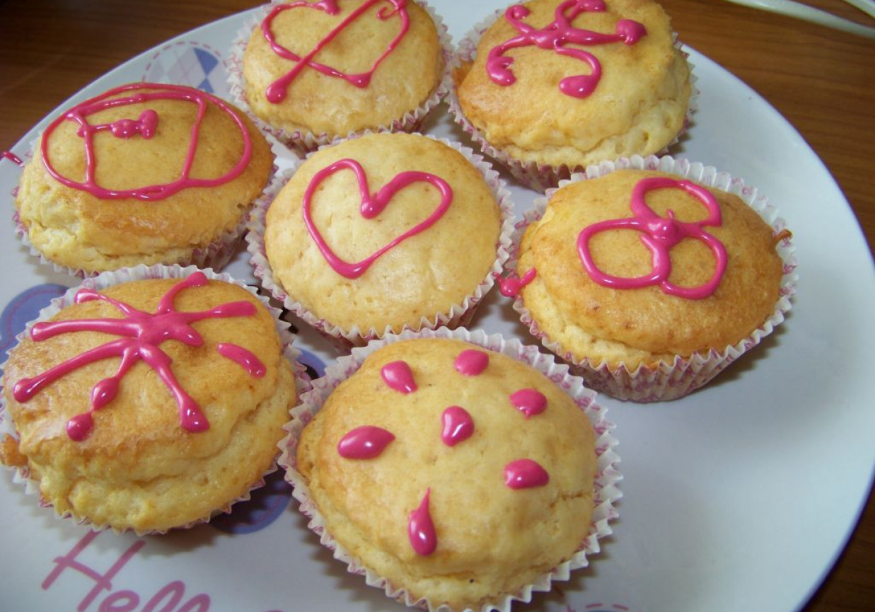 Muffinki dla dziewczynki według Agi foto